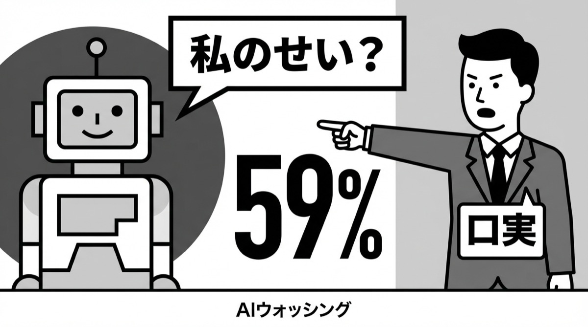 【週末特集】「AIのせいでクビ」は嘘だった──米企業の59%が認めた「AIウォッシング・レイオフ」の実態