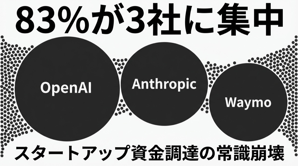 【米国最新】シード調達の40%が「1億ドル超」──2026年、スタートアップ資金調達の常識が崩壊している
