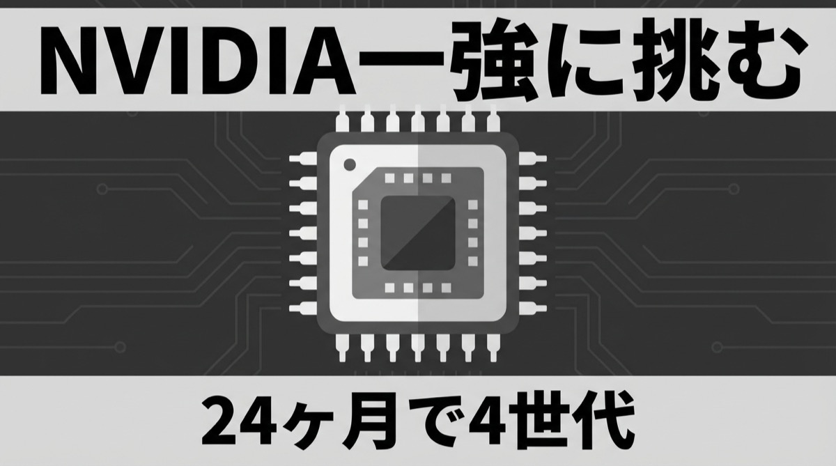 【米国最新】Metaが24ヶ月で4世代のAIチップを投入。「推論ファースト」の戦略がNVIDIA一強時代を変える