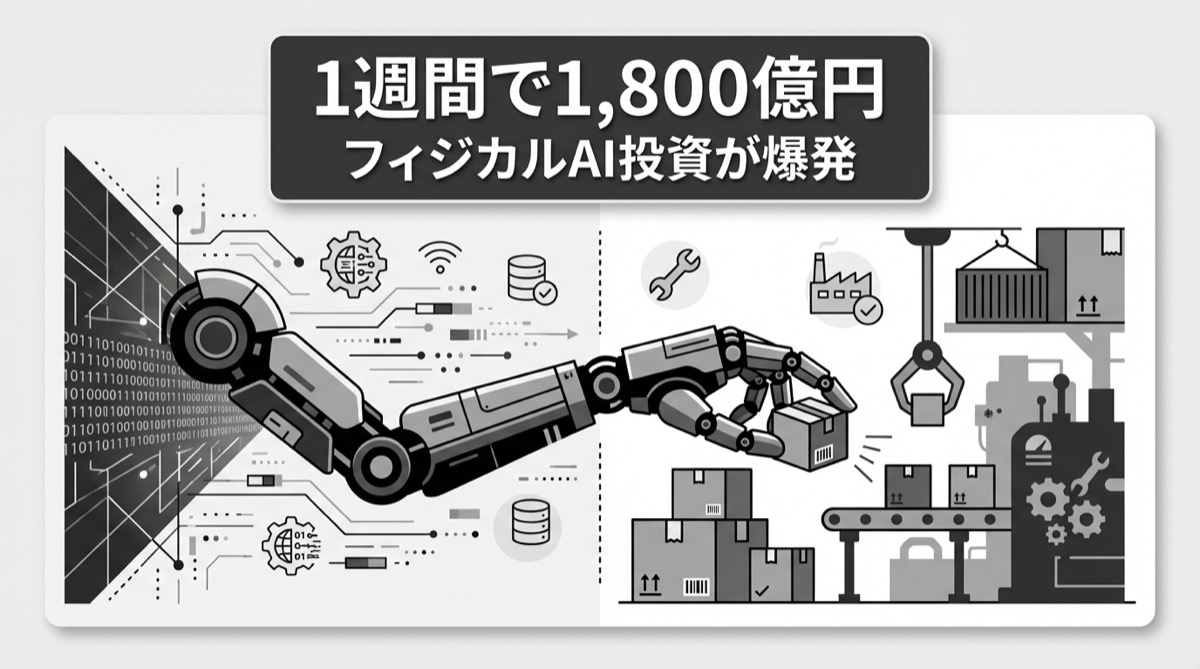 【米国最新】「ロボットに1週間で1,800億円」──フィジカルAI投資が爆発、日本の労働力不足640万人は救われるか